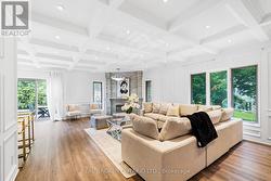 Family Room With Fire Place -