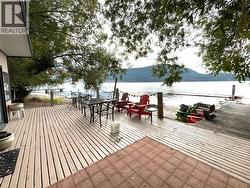 Large front deck -