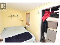 bedroom accessed from inside the cabin -