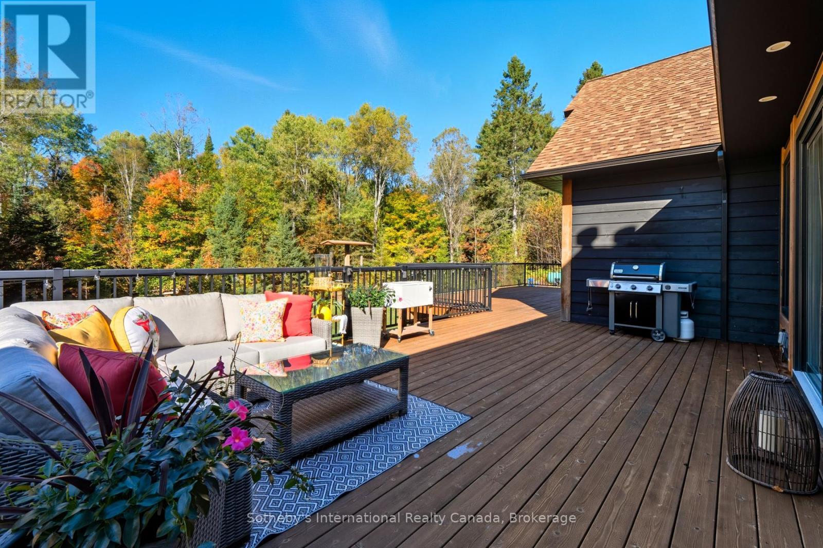 64 Bowyer Road, Huntsville (Chaffey), ON - Outdoor With Deck Patio Veranda With Exterior