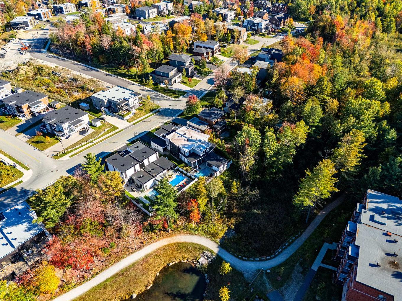 Photo aérienne - 610 Rue Du Chardonnay, Sherbrooke (Les Nations), QC - Outdoor With View