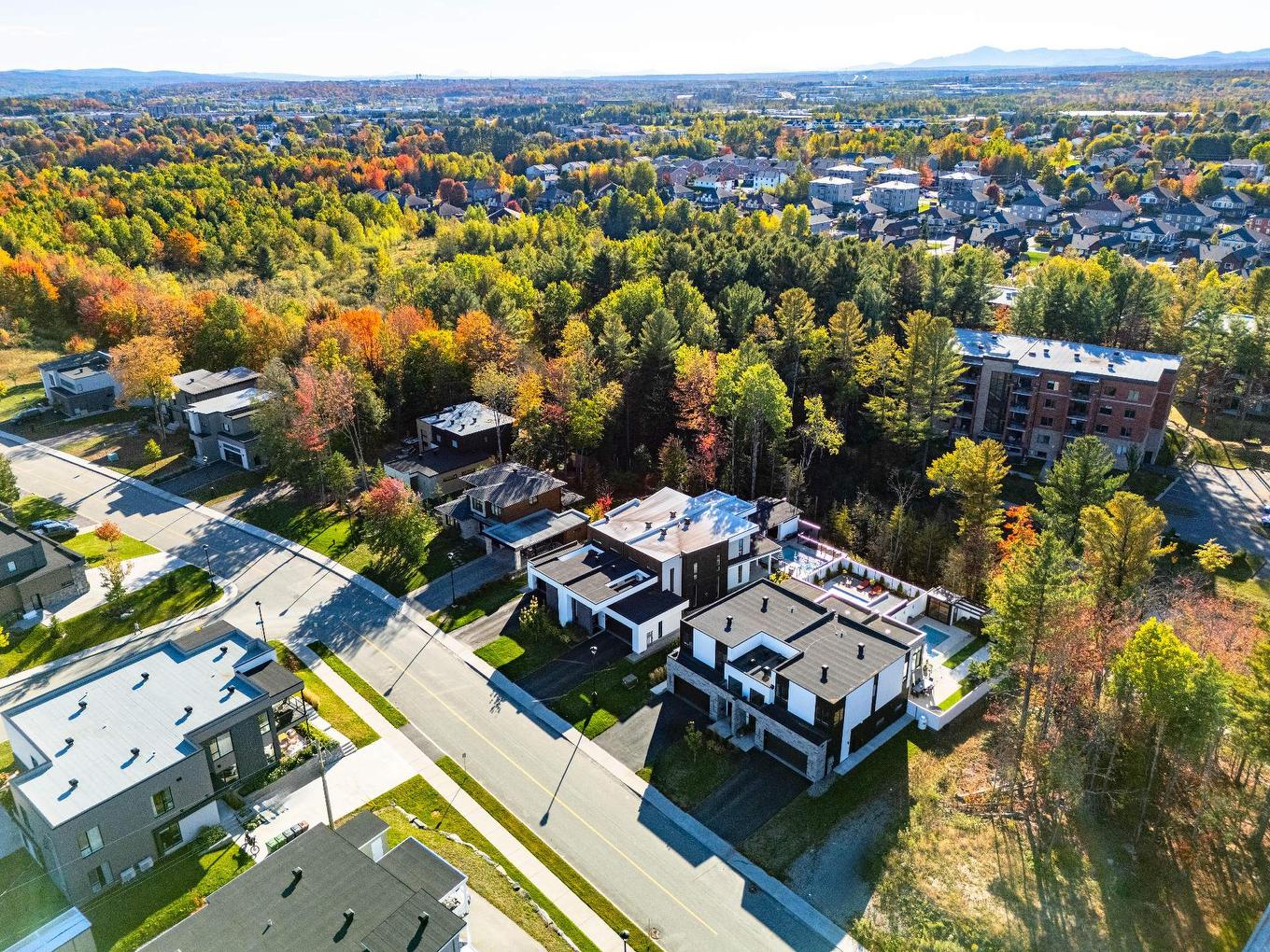 Photo aérienne - 610 Rue Du Chardonnay, Sherbrooke (Les Nations), QC - Outdoor With View