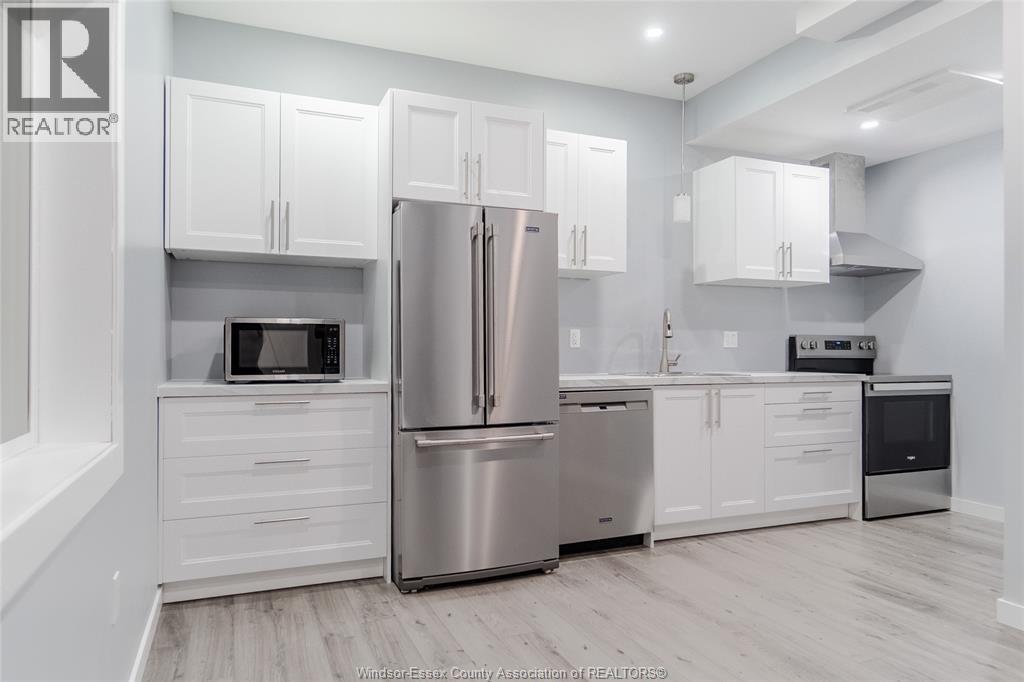 248 Pierre Unit# B, Windsor, ON - Indoor Photo Showing Kitchen