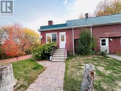 Unit A and B front door. -