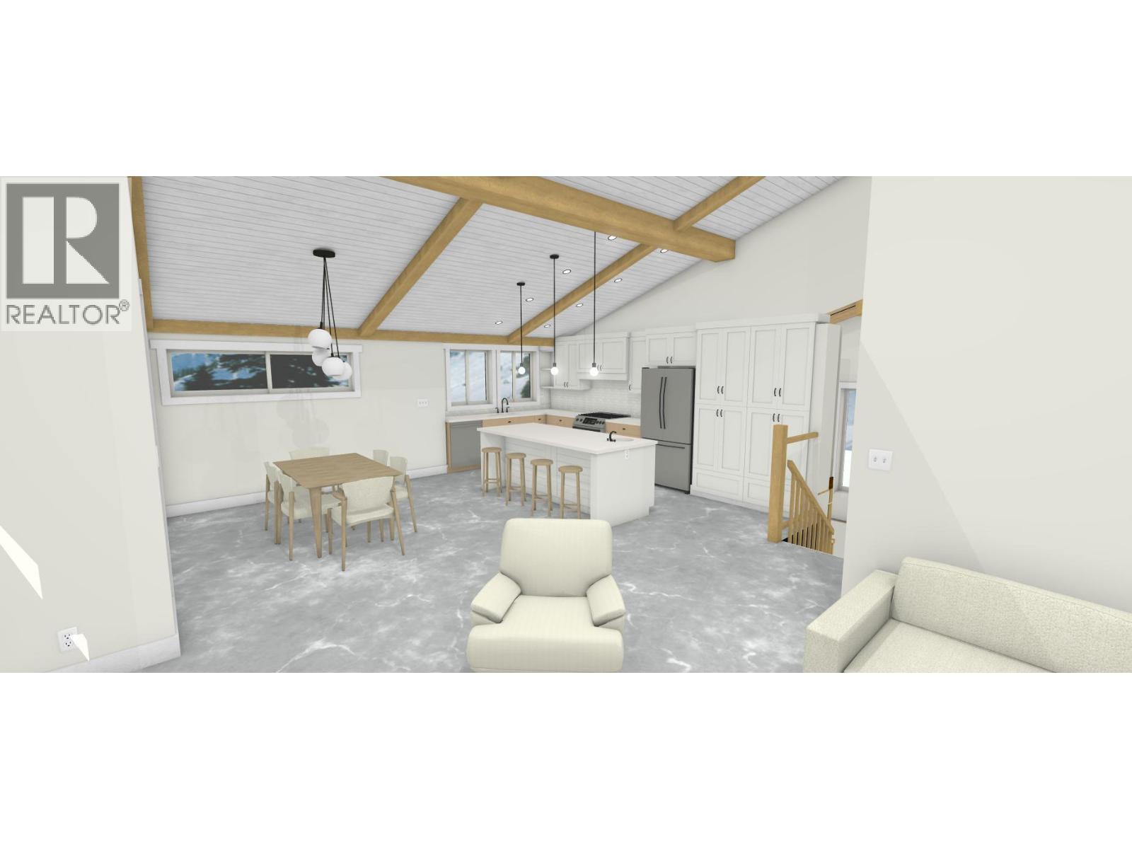 Interior Rendering from Weninger Construction & Design Ltd. - 440 Feathertop Way Lot# 51, Big White, BC