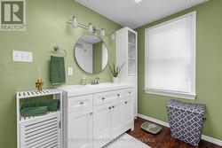 main floor bathroom -