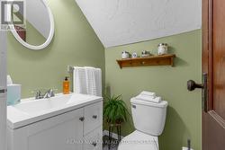 2 pce upper level bathroom -