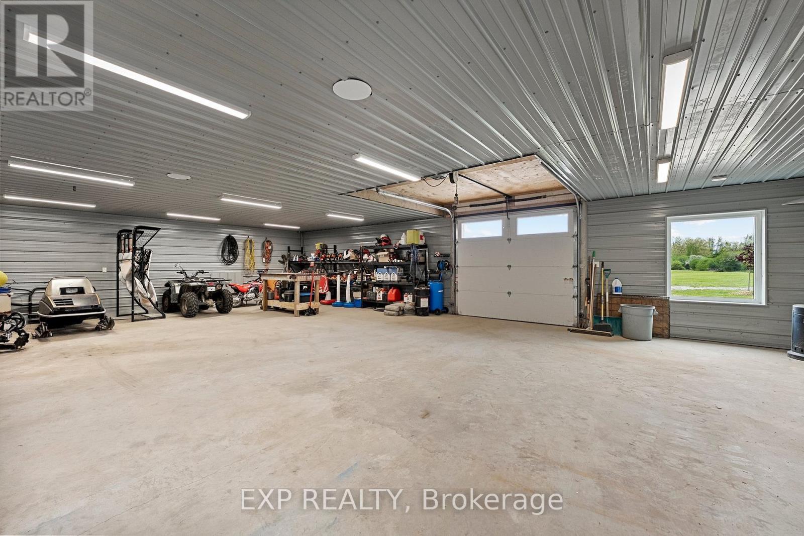 2 Heated Double Garages - 1766 Concession 13 Road, Brock, ON - Indoor Photo Showing Garage