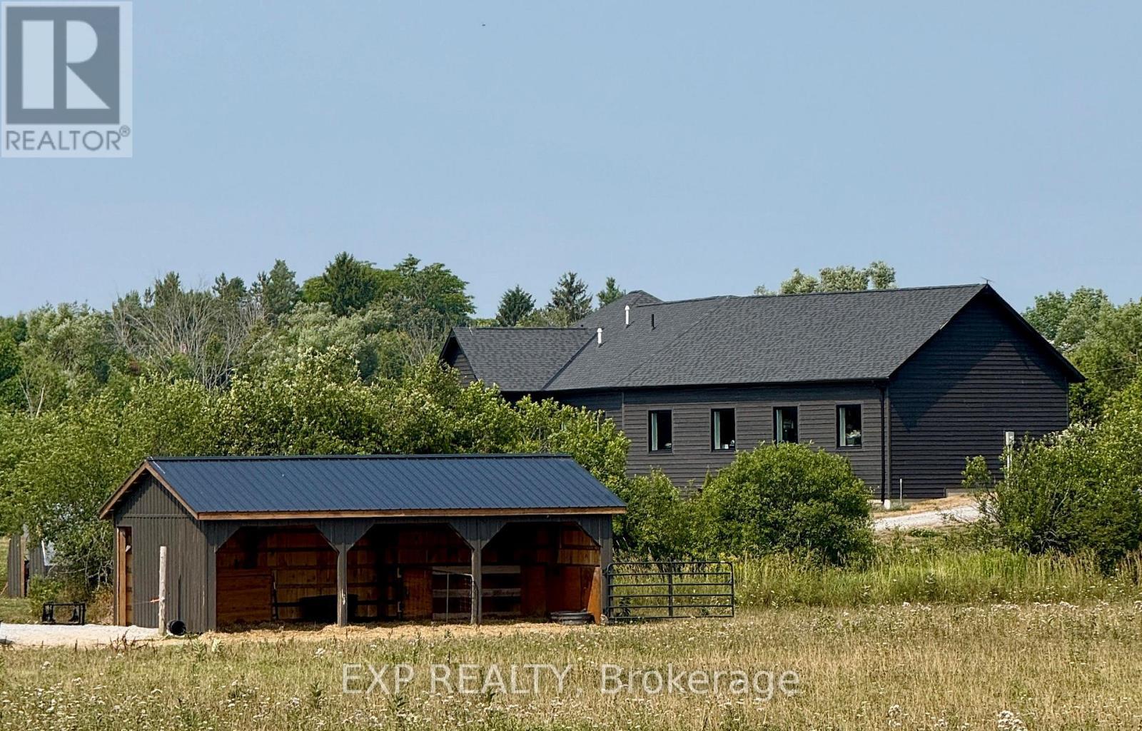 New Livestock Shelter - 1766 Concession 13 Road, Brock, ON - Outdoor With Deck Patio Veranda