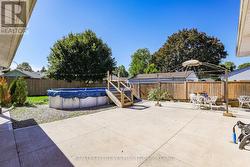 Large concrete gazebo area -