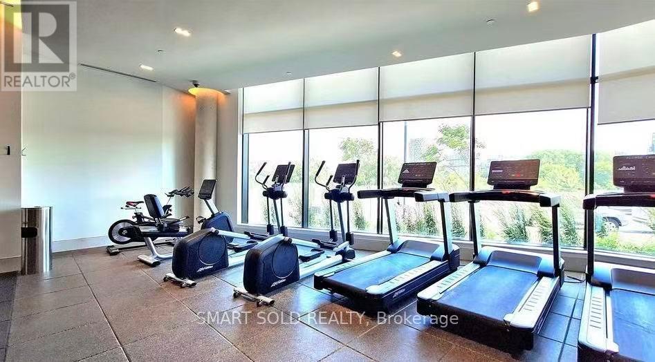 2701 - 8 Water Walk Drive, Markham, ON - Indoor Photo Showing Gym Room