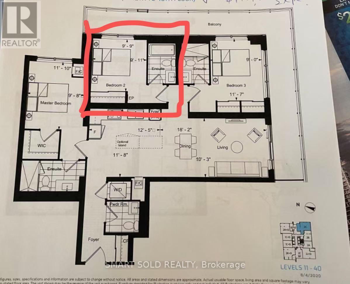 2701 - 8 Water Walk Drive, Markham, ON - Other