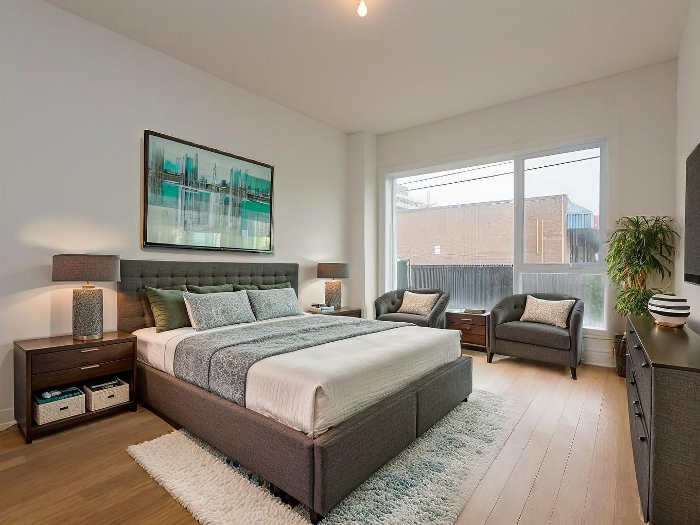 Primary bedroom - 101-4125 Boul. St-Jean, Dollard-Des-Ormeaux, QC - Indoor Photo Showing Bedroom