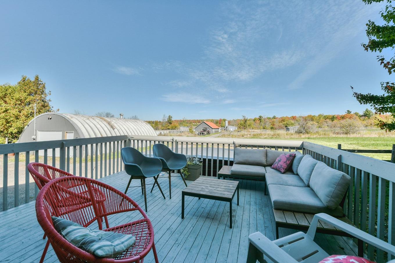 Patio - 1535 Mtée De La Côte-Rouge, Mirabel, QC - Outdoor With Deck Patio Veranda With Exterior