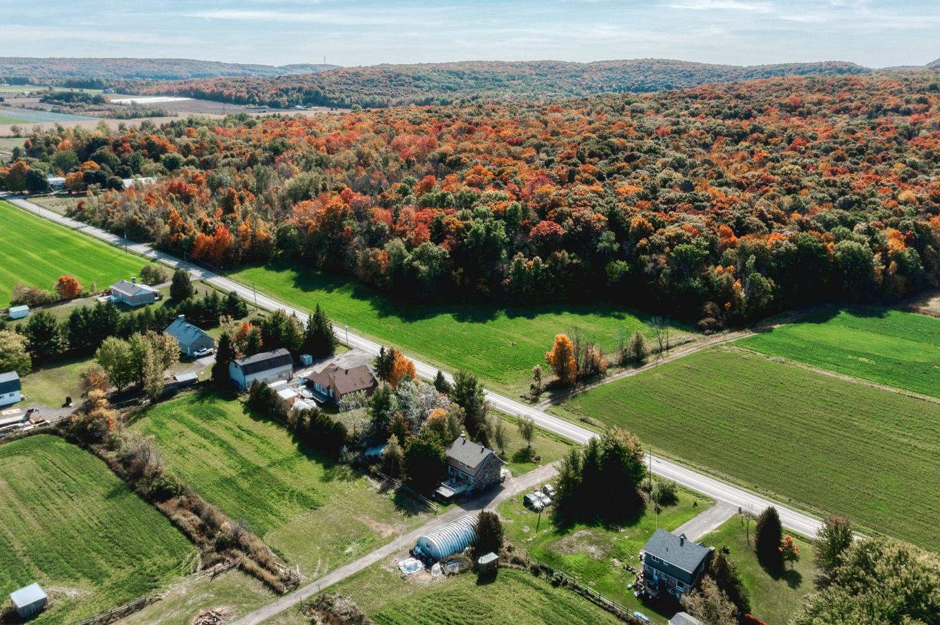 Aerial photo - 1535 Mtée De La Côte-Rouge, Mirabel, QC - Outdoor With View