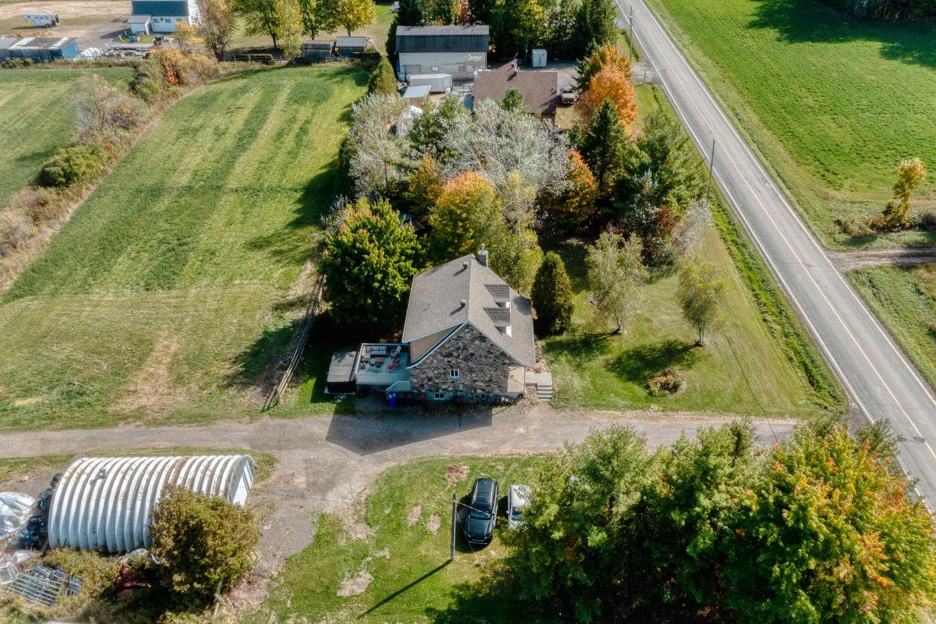 Aerial photo - 1535 Mtée De La Côte-Rouge, Mirabel, QC - Outdoor With View