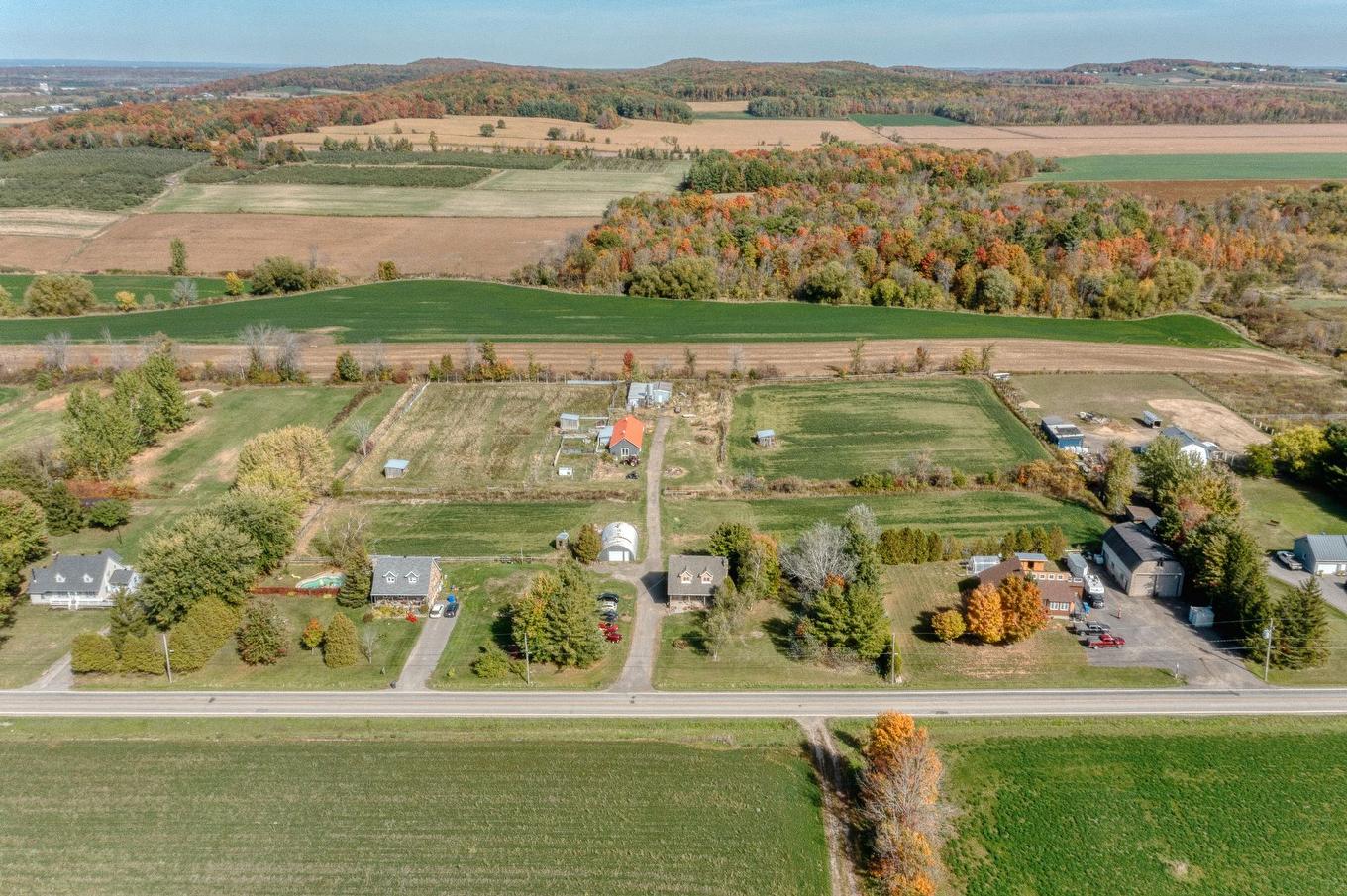 Aerial photo - 1535 Mtée De La Côte-Rouge, Mirabel, QC - Outdoor With View