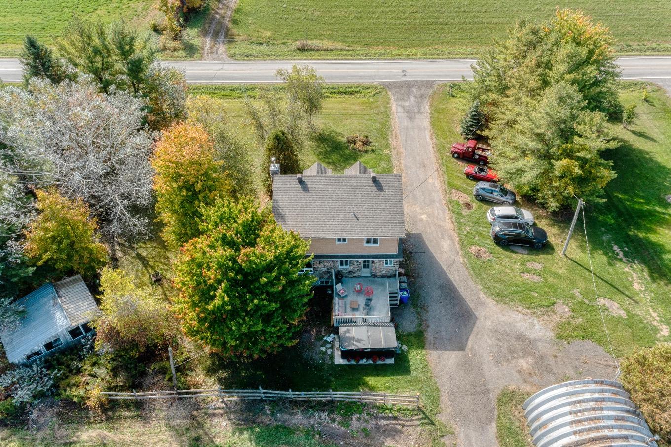 Aerial photo - 1535 Mtée De La Côte-Rouge, Mirabel, QC - Outdoor With View