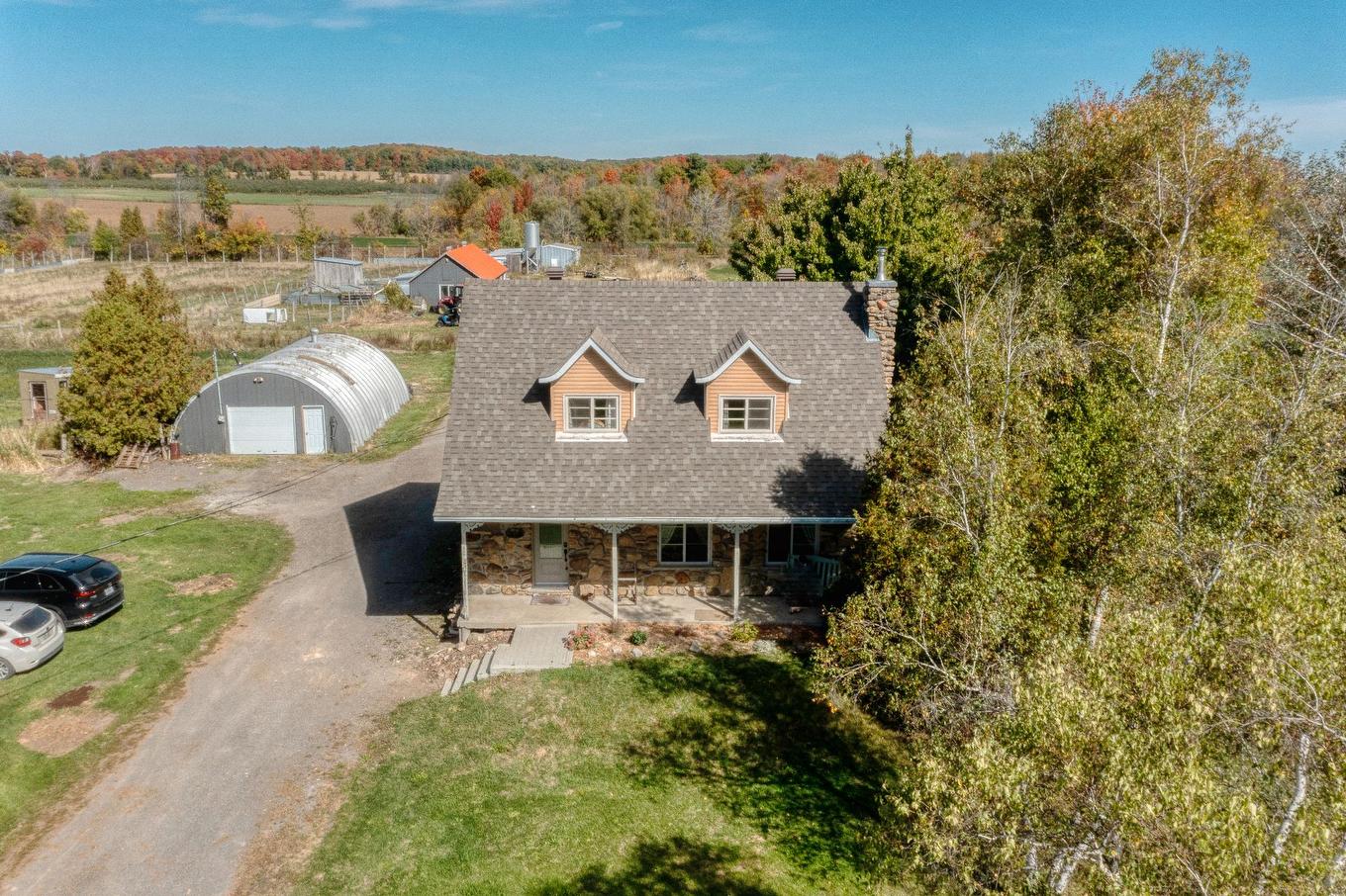 Aerial photo - 1535 Mtée De La Côte-Rouge, Mirabel, QC - Outdoor With View