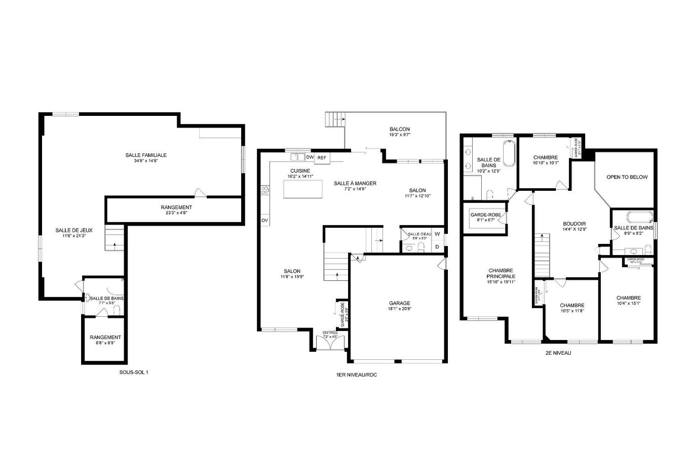 Drawing (sketch) - 5960 Rue Alexandre, Brossard, QC - Other