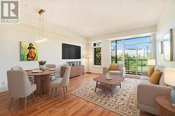 Virtually staged living - dining rooms -