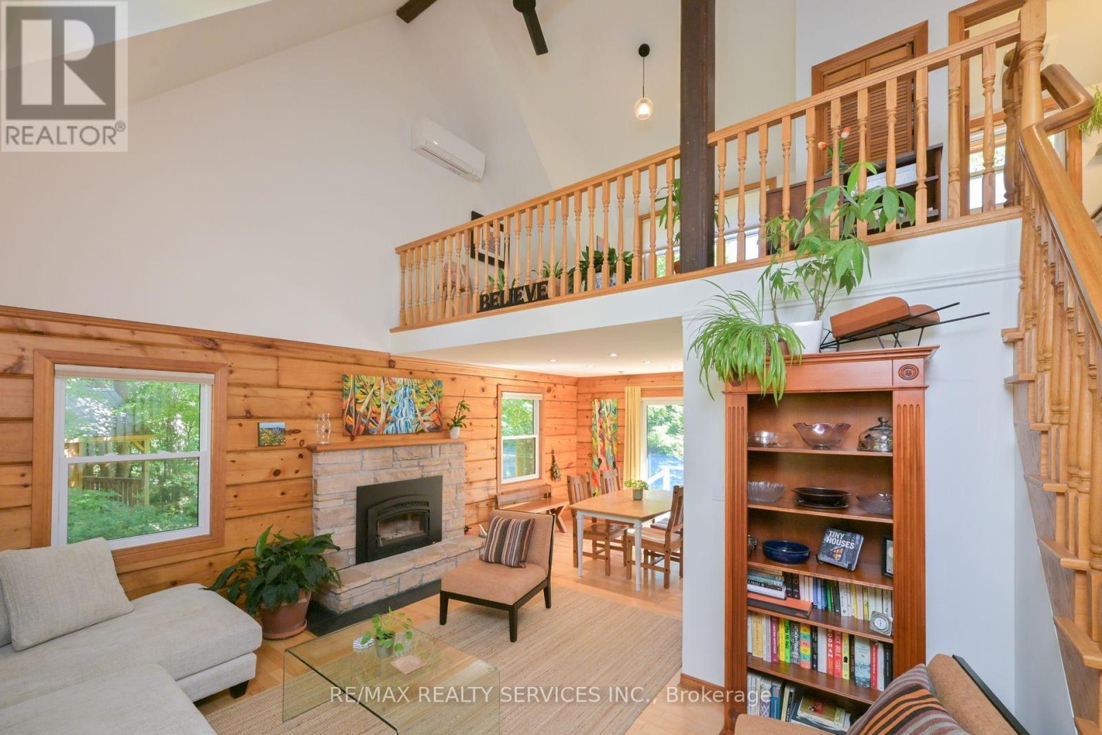 1 Mountainview Road, Mulmur, ON - Indoor With Fireplace