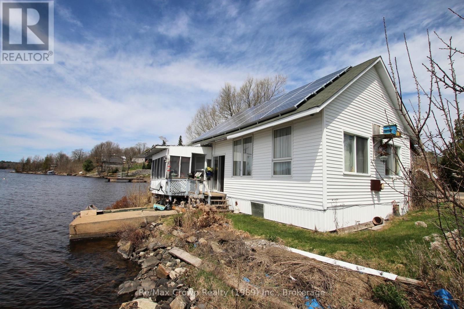 Owner's Residence - 84-85 Wilson Lake Road, Parry Sound Remote Area (Port Loring), ON - Outdoor With Body Of Water