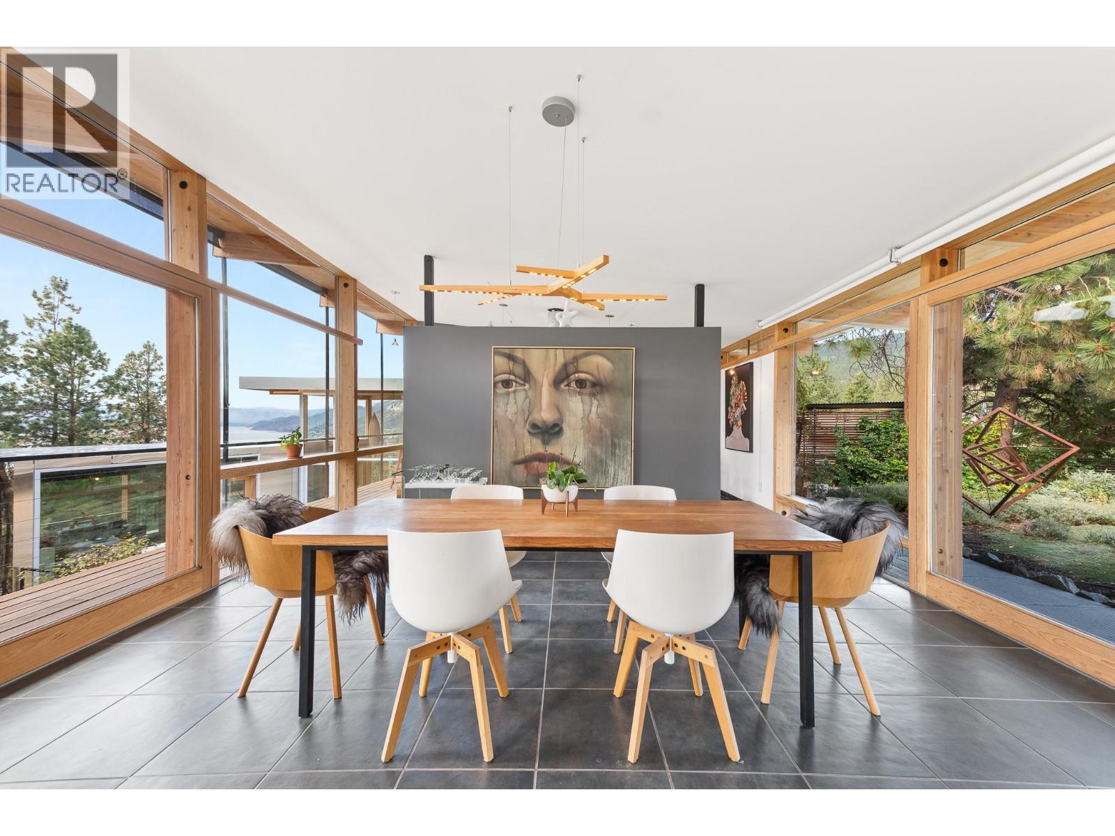 2843 Arawana Place, Naramata, BC - Indoor Photo Showing Dining Room