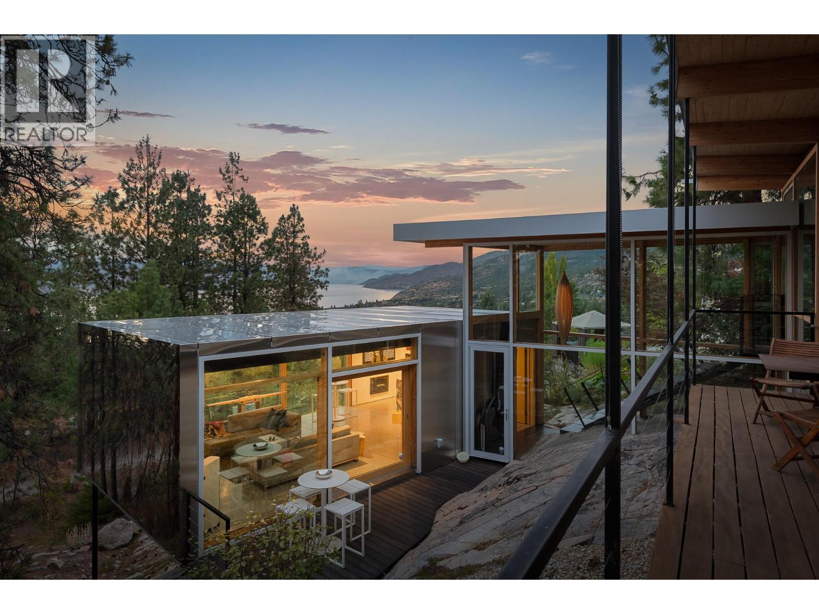 2843 Arawana Place, Naramata, BC - Outdoor With Deck Patio Veranda With View