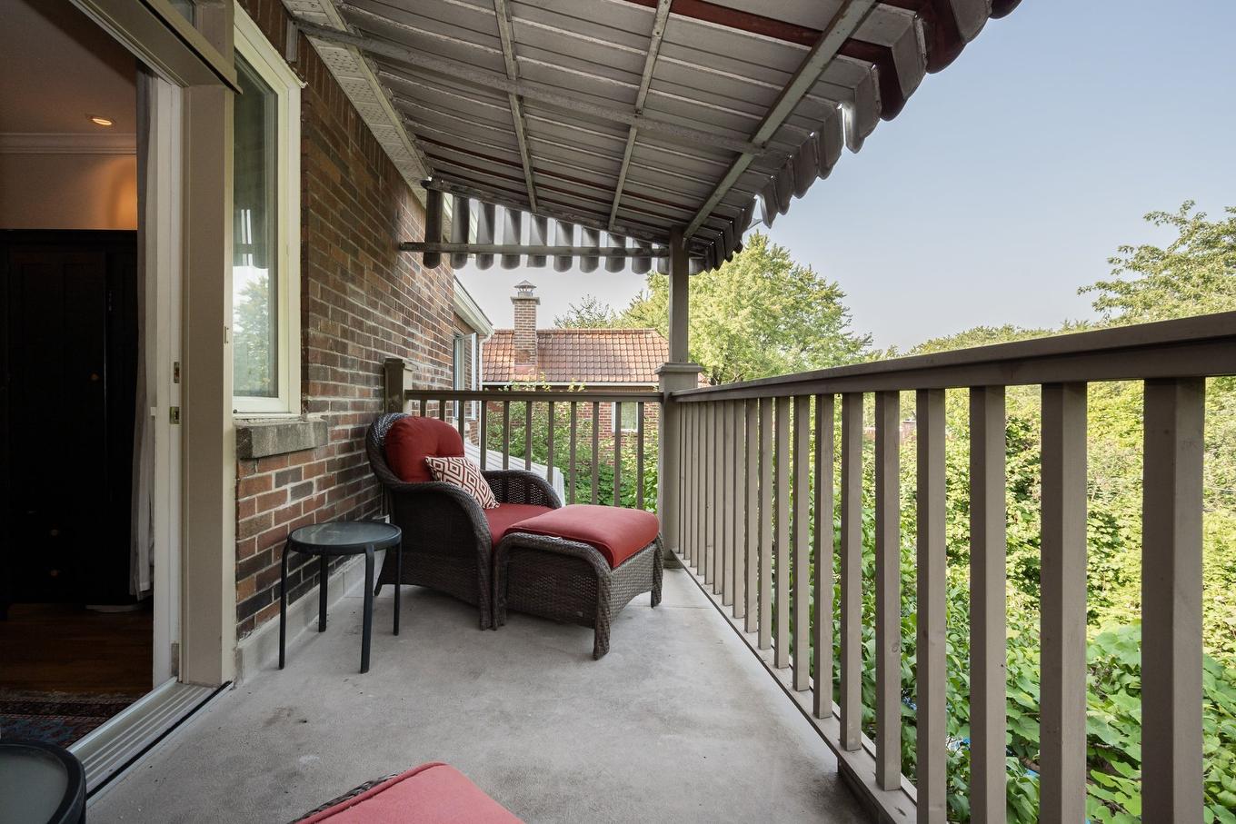 Balcon - 4641 Av. Lacombe, Montréal (Côte-Des-Neiges/Notre-Dame-De-Grâce), QC - Outdoor With Exterior