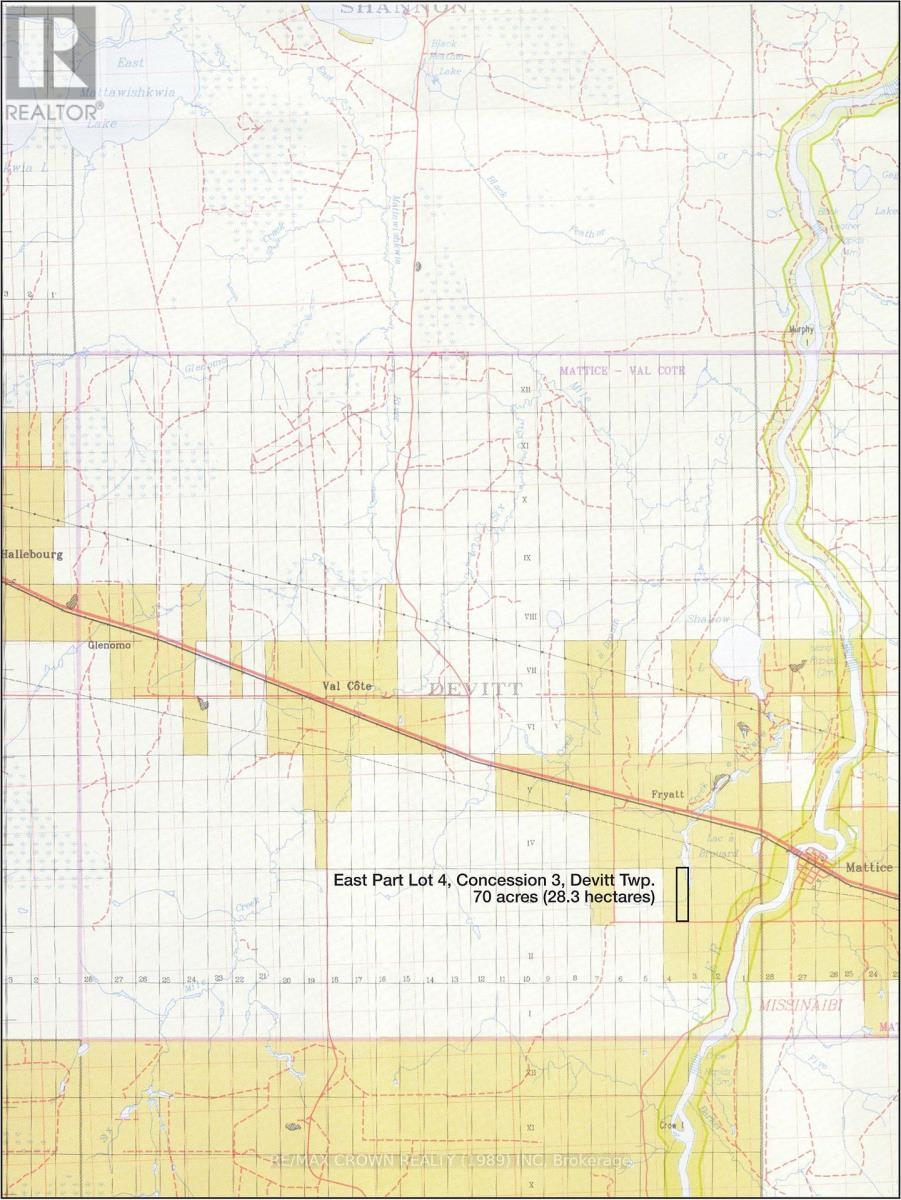 Lot 4 Pcl 2225, Mattice-Val Cote, ON