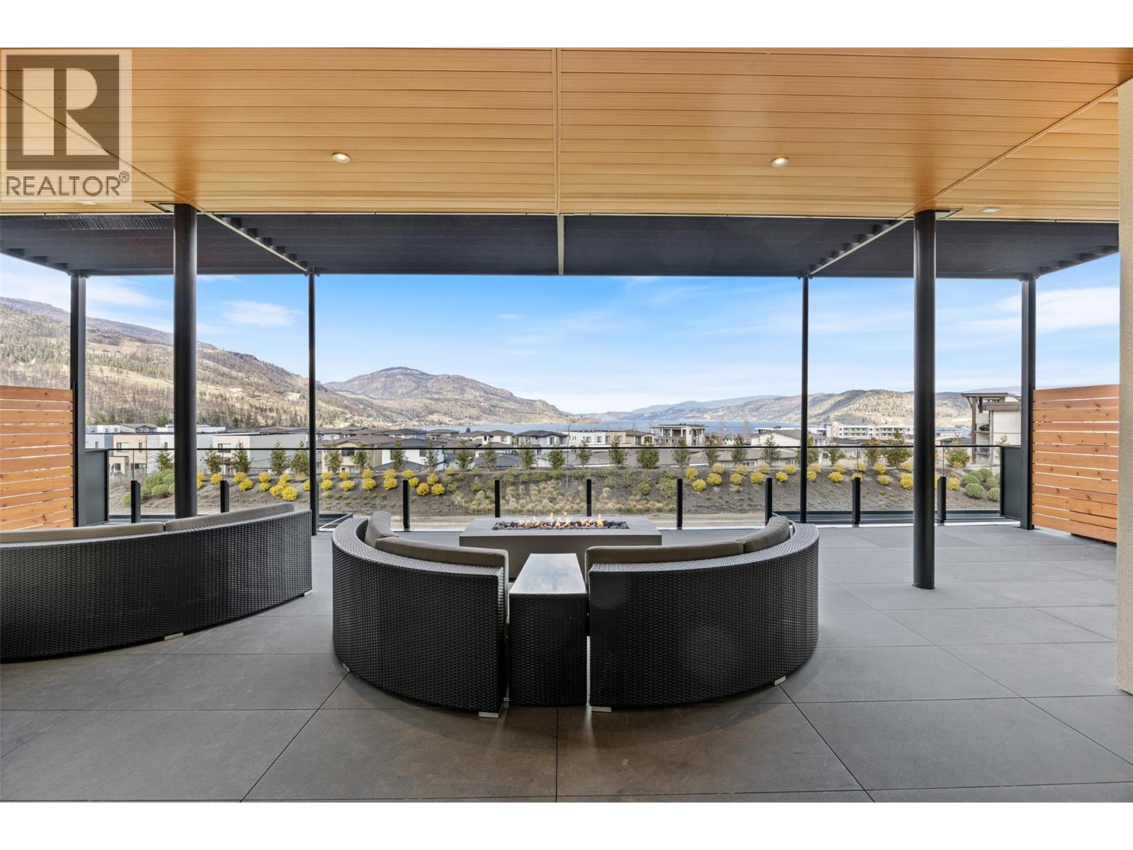 Ariva Amenities - resident terrace - 3000 Ariva Drive Unit# 3308, Kelowna, BC - Outdoor With Deck Patio Veranda With Exterior