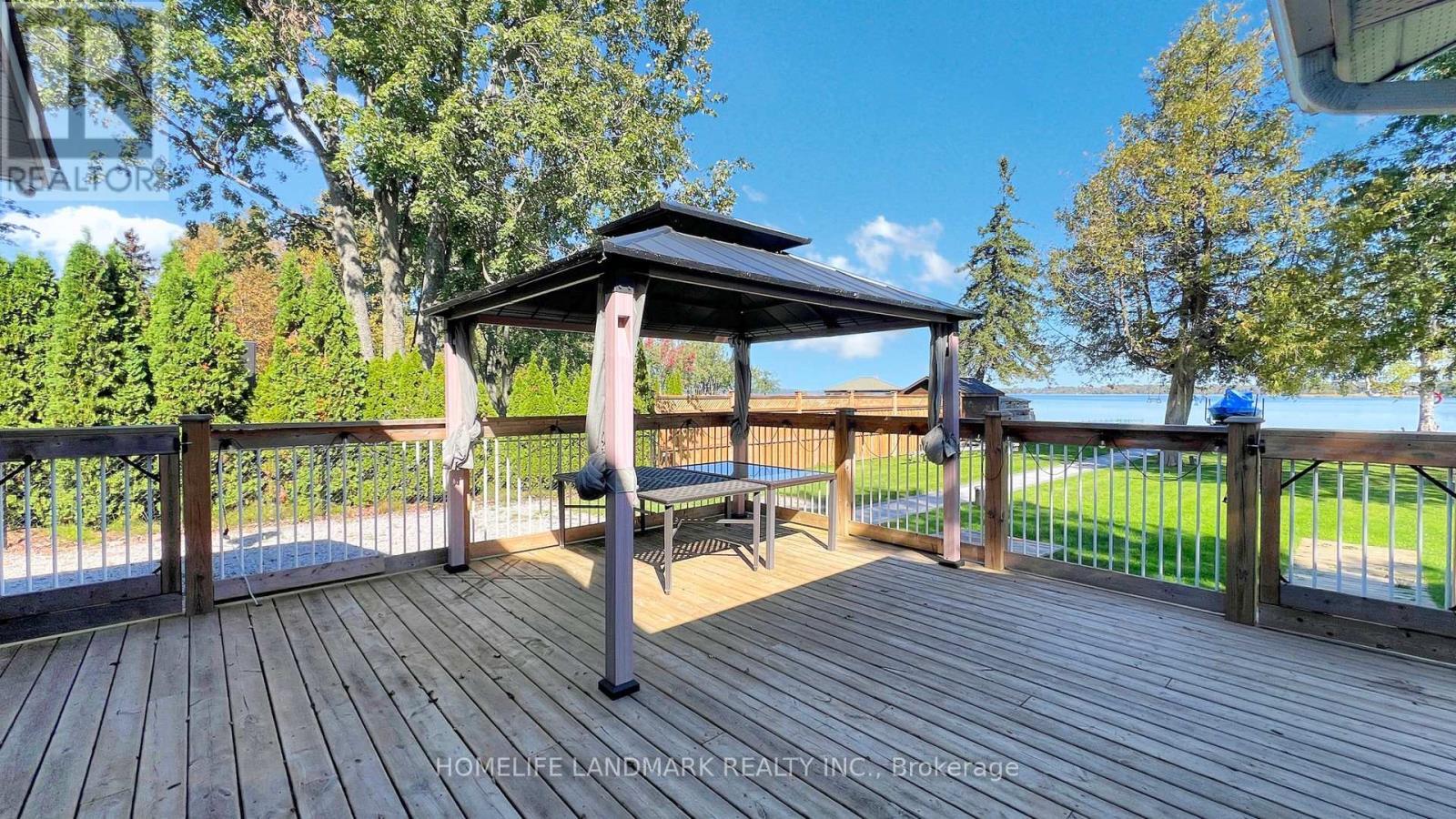 208 Lakeshore Drive, Kawartha Lakes, ON - Outdoor With Deck Patio Veranda