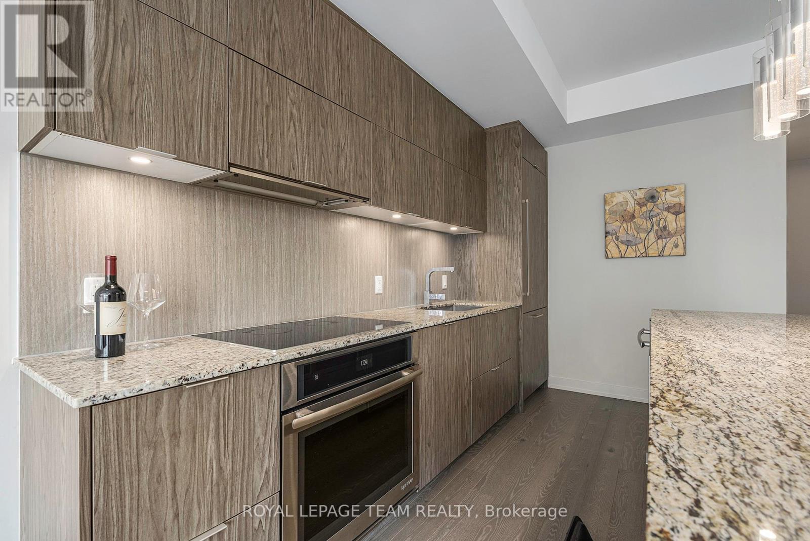 1509 - 101 Queen Street, Ottawa, ON - Indoor Photo Showing Kitchen With Upgraded Kitchen