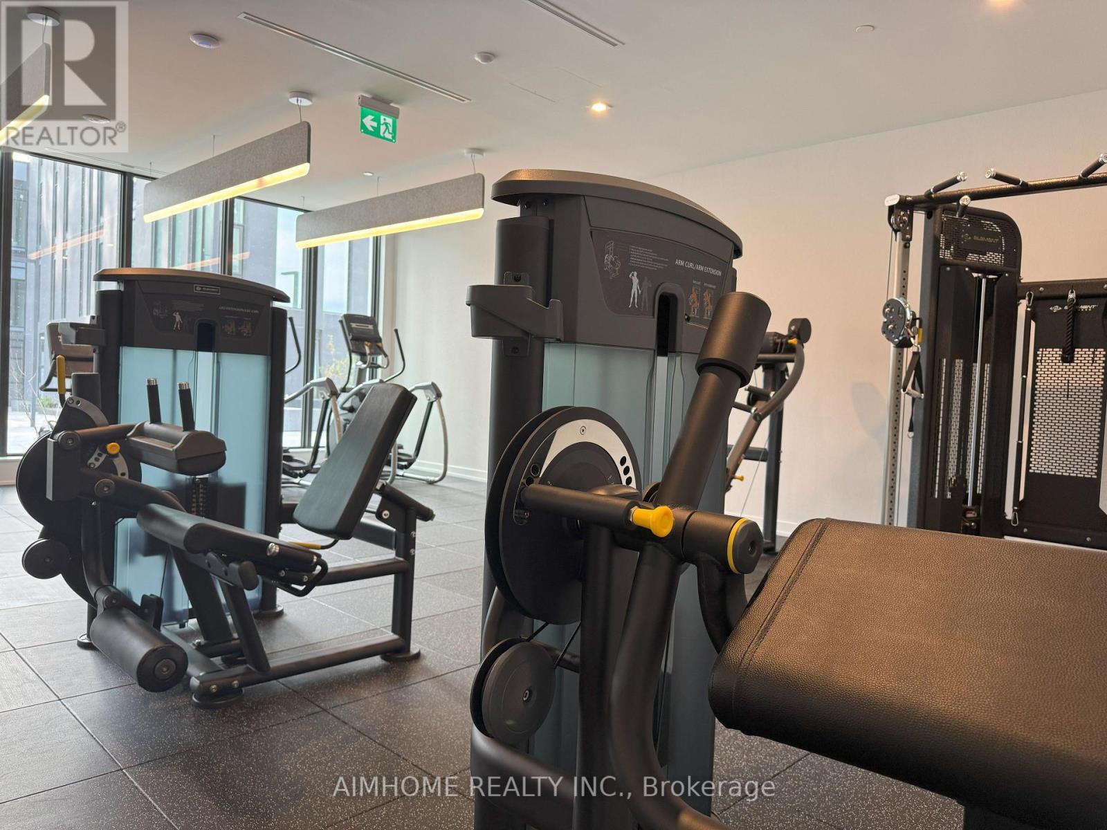 330 - 1 Kyle Lowry Road, Toronto, ON - Indoor Photo Showing Gym Room