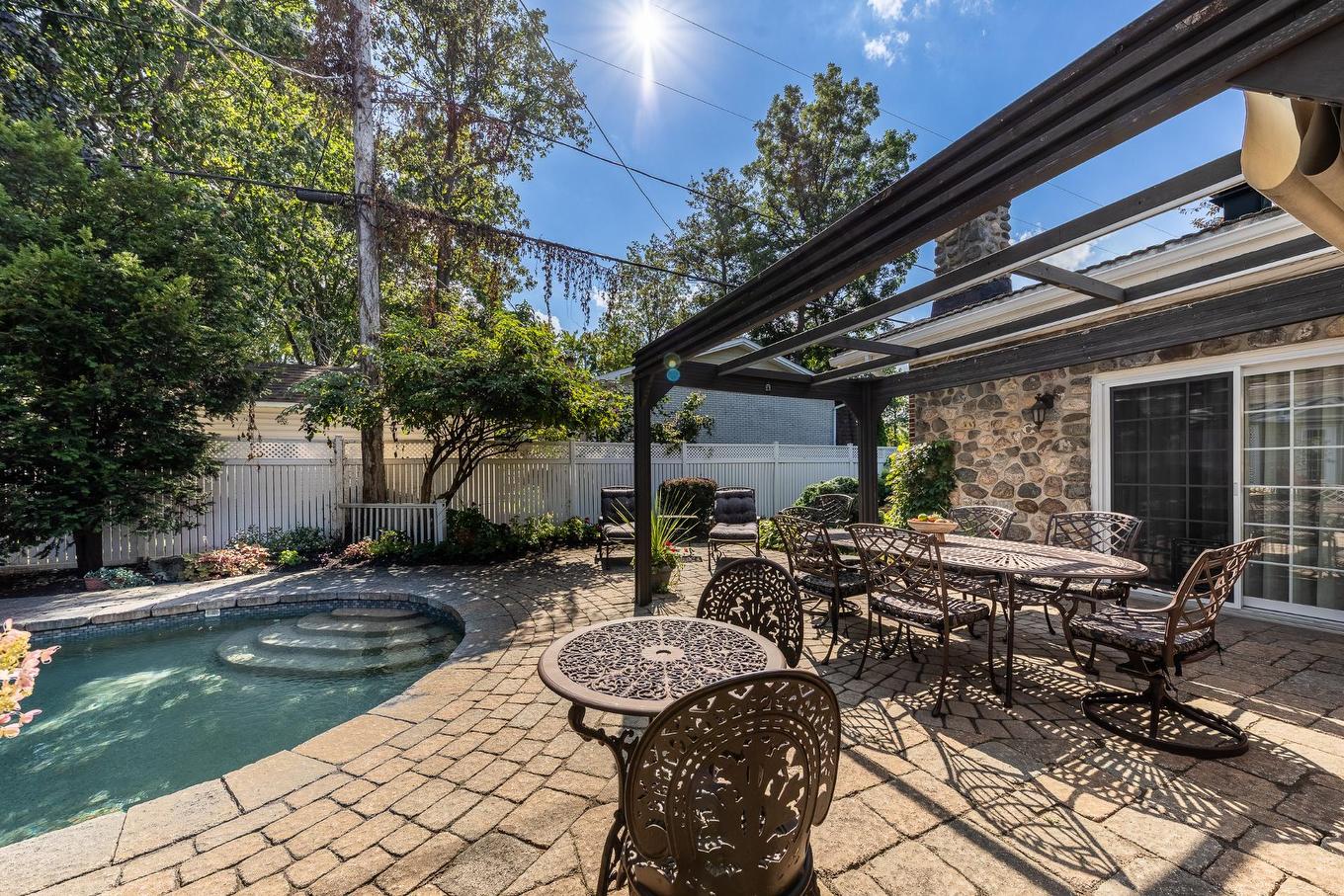 Backyard - 570 Rue De La Neuve-France, Saint-Jean-Sur-Richelieu, QC - Outdoor With Deck Patio Veranda