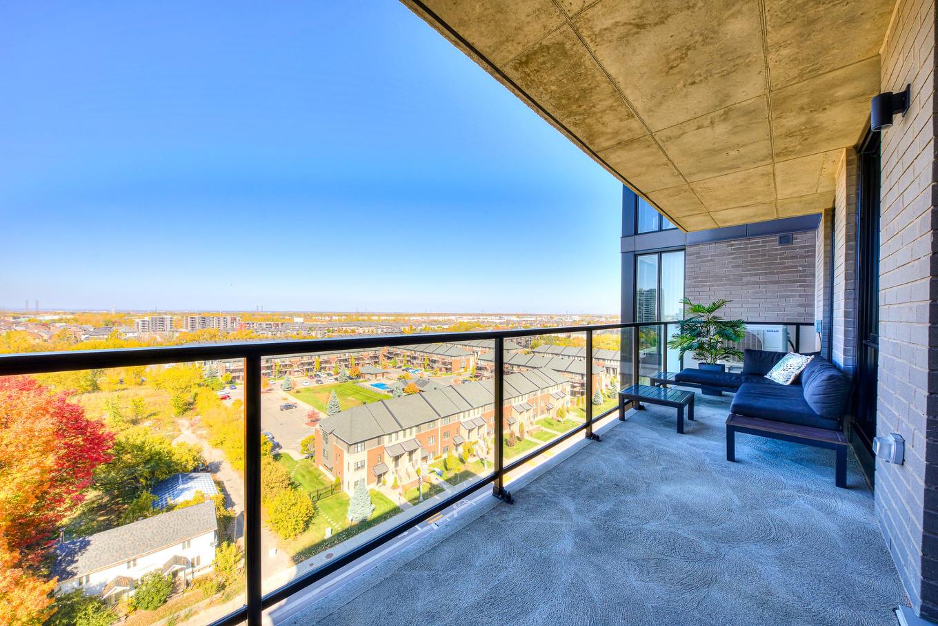 Balcon - 1003-3500 Boul. St-Elzear O., Laval (Chomedey), QC - Outdoor With Balcony With View With Exterior