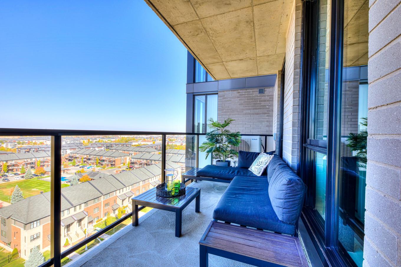 Balcon - 1003-3500 Boul. St-Elzear O., Laval (Chomedey), QC - Outdoor With Balcony With Exterior