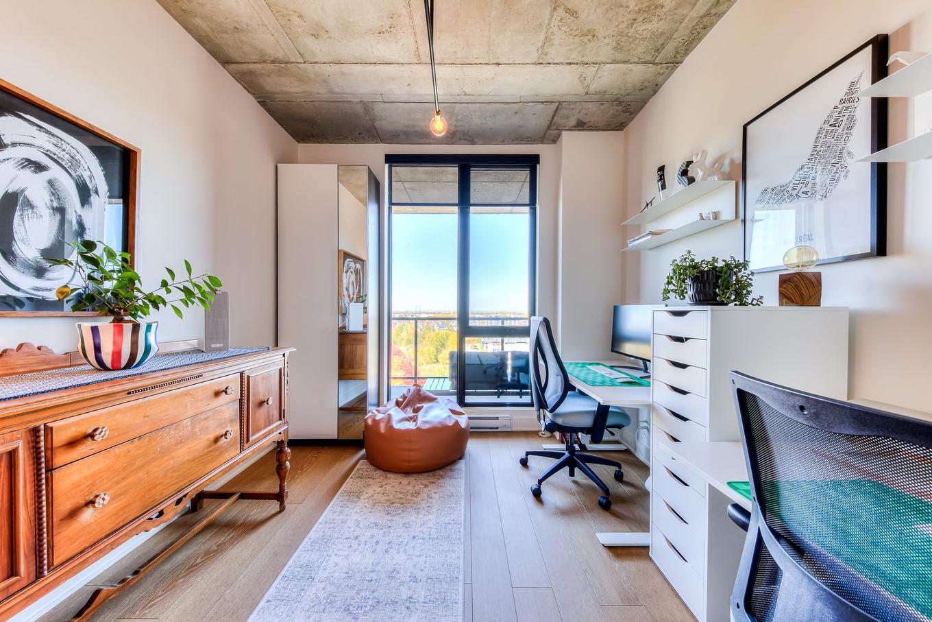 Chambre à coucher principale - 1003-3500 Boul. St-Elzear O., Laval (Chomedey), QC - Indoor Photo Showing Office