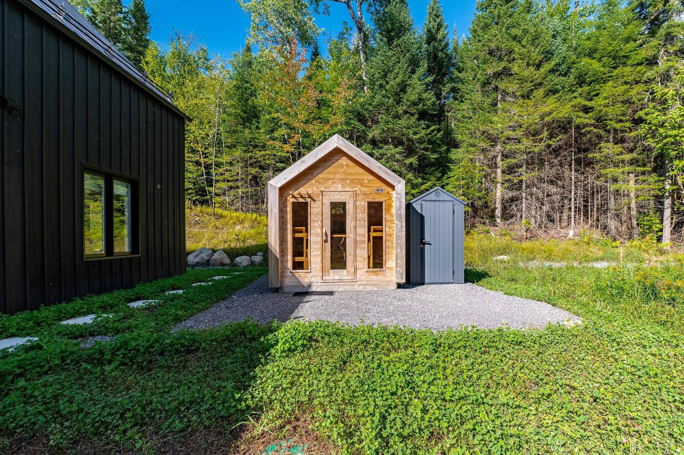 Sauna - 580 Mtée Brien, Lac-Supérieur, QC - Outdoor