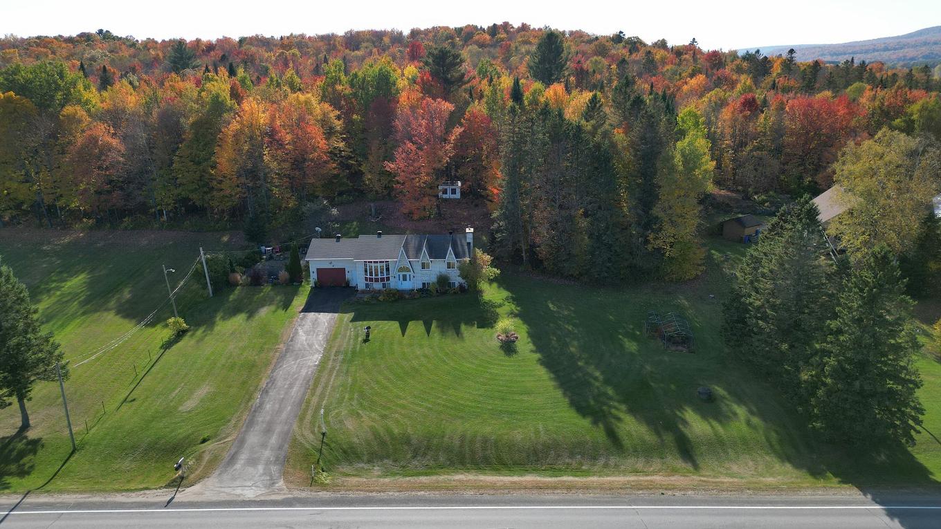 Photo aérienne - 131 Rg St-Pierre, Saint-Jean-De-Matha, QC - Outdoor With View