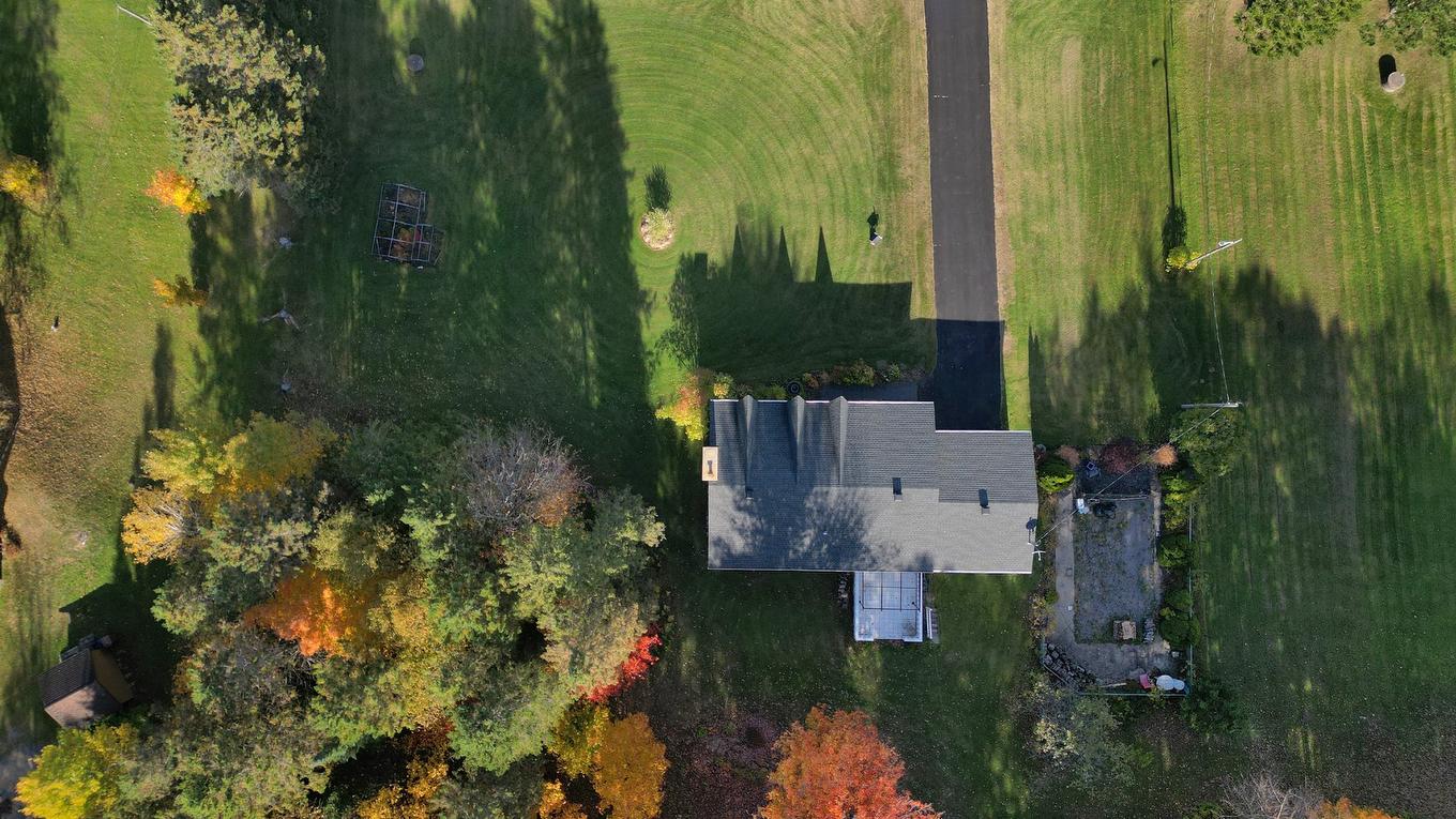 Photo aérienne - 131 Rg St-Pierre, Saint-Jean-De-Matha, QC - Outdoor With View