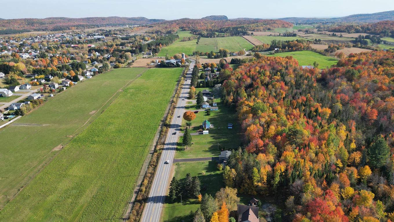 Photo aérienne - 131 Rg St-Pierre, Saint-Jean-De-Matha, QC - Outdoor With View