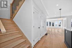 Solid oak staircase -