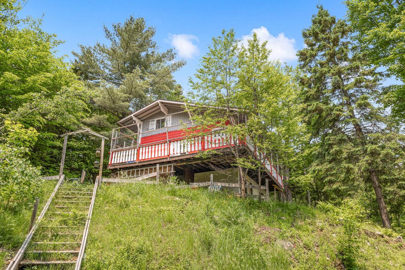 Extérieur - 3004 Rue D'Arosa, Val-David, QC - Outdoor With Deck Patio Veranda