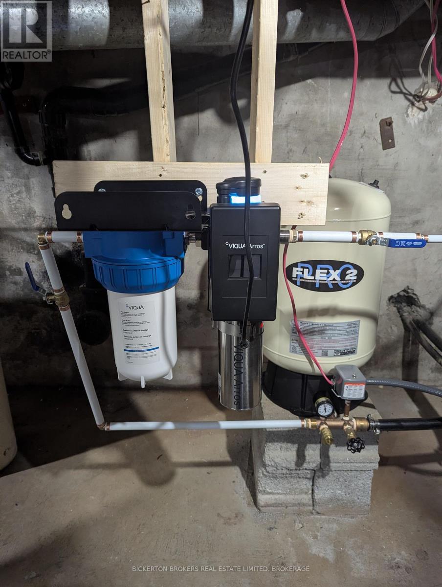 New Pressure Tank, Filter and UV Light Oct. 2025 - 153 Main Street, Leeds And The Thousand Islands, ON - Indoor Photo Showing Basement