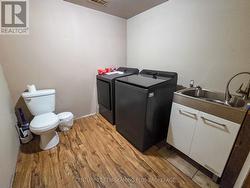 Basement laundry & Bathroom -