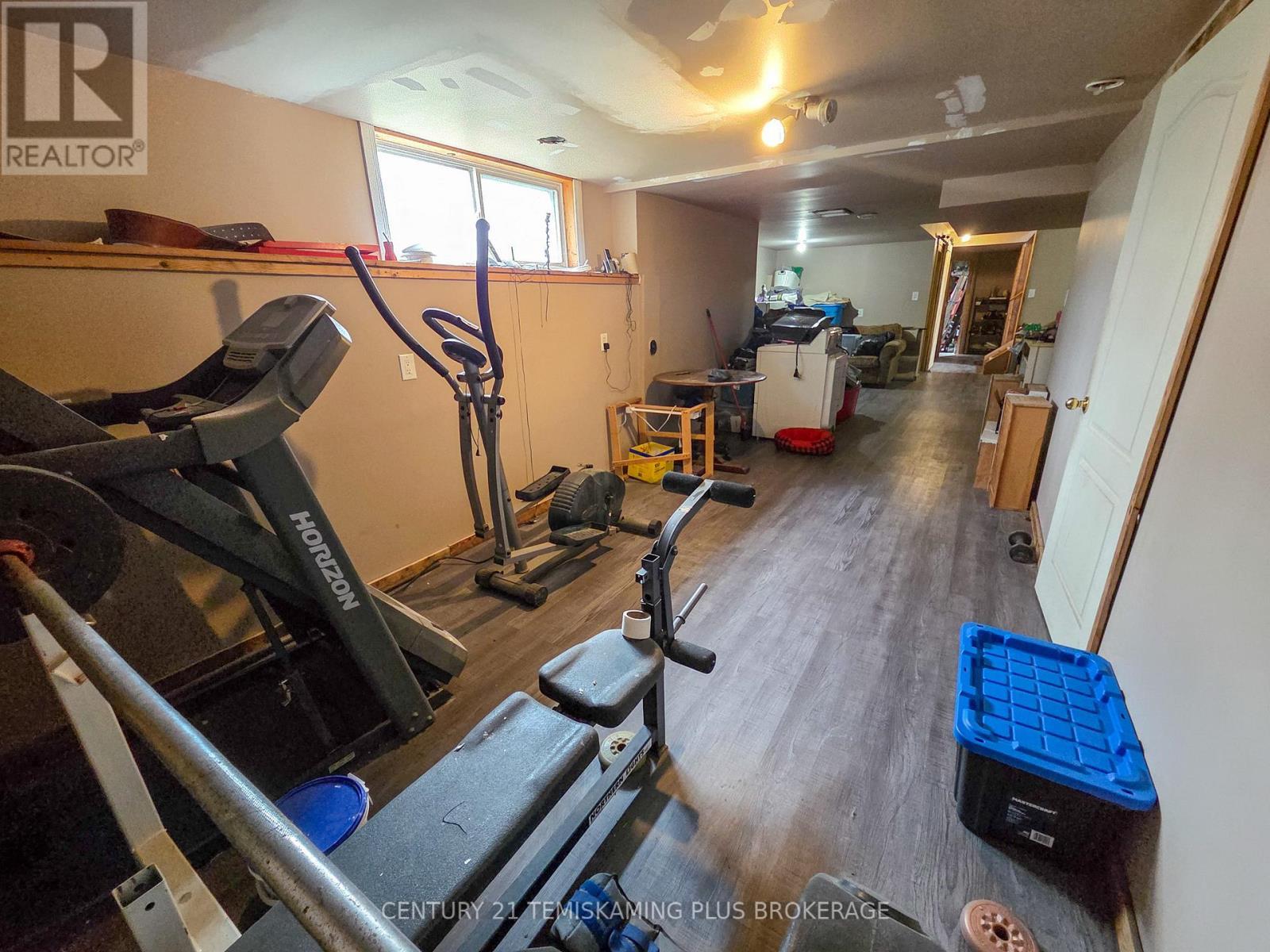 Basement Rec Room - 488011 Chamberlain 6 Road, Chamberlain, ON - Indoor Photo Showing Gym Room