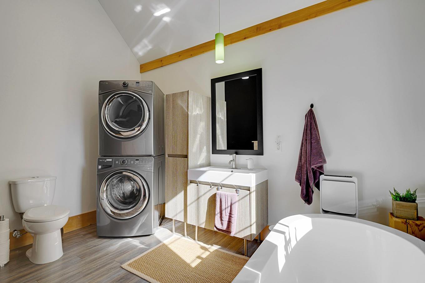 Salle de bains - 1209 Ch. Du Lac-Connelly, Saint-Hippolyte, QC - Indoor Photo Showing Laundry Room