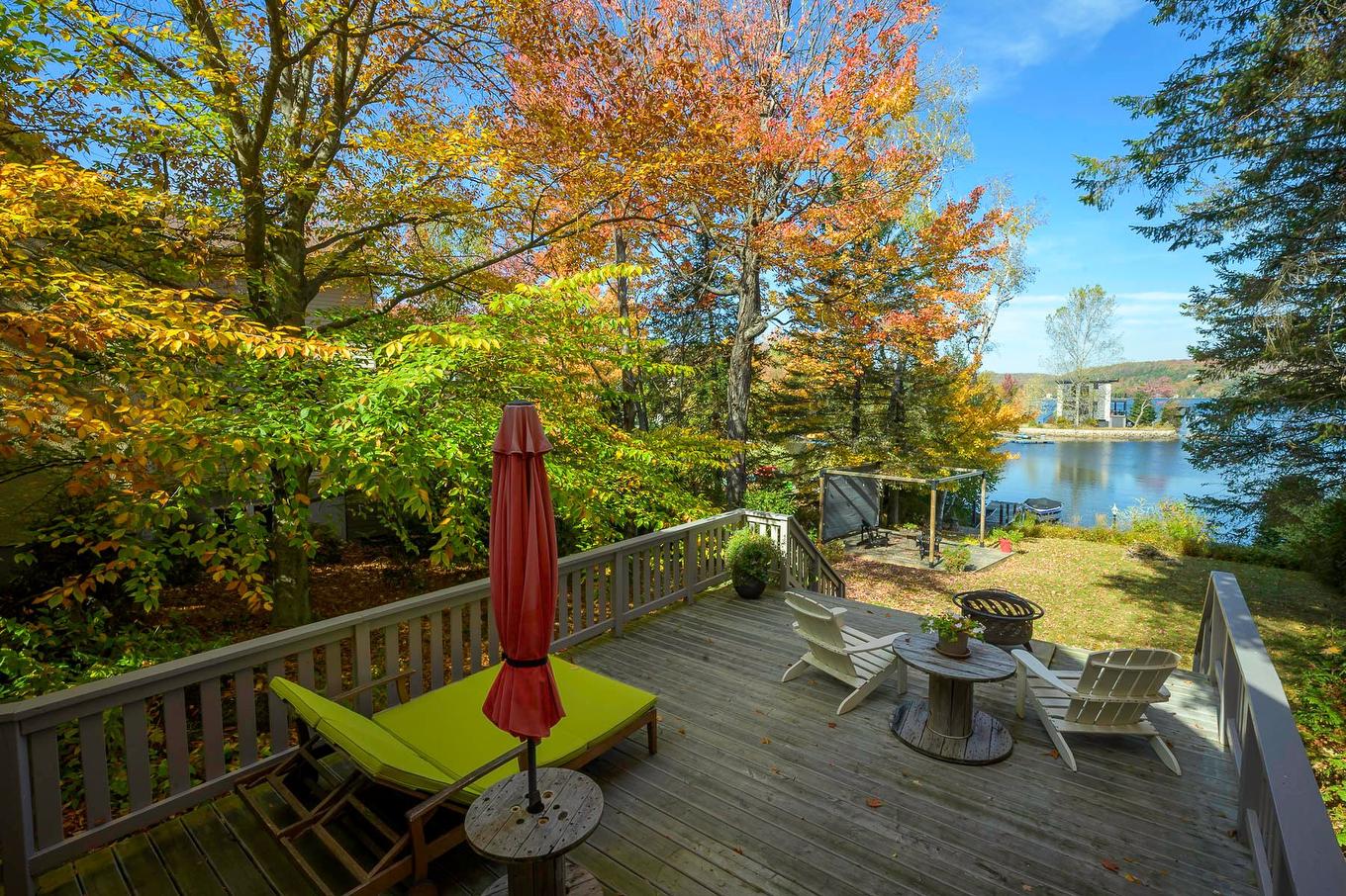 Terrasse - 1209 Ch. Du Lac-Connelly, Saint-Hippolyte, QC - Outdoor With Body Of Water